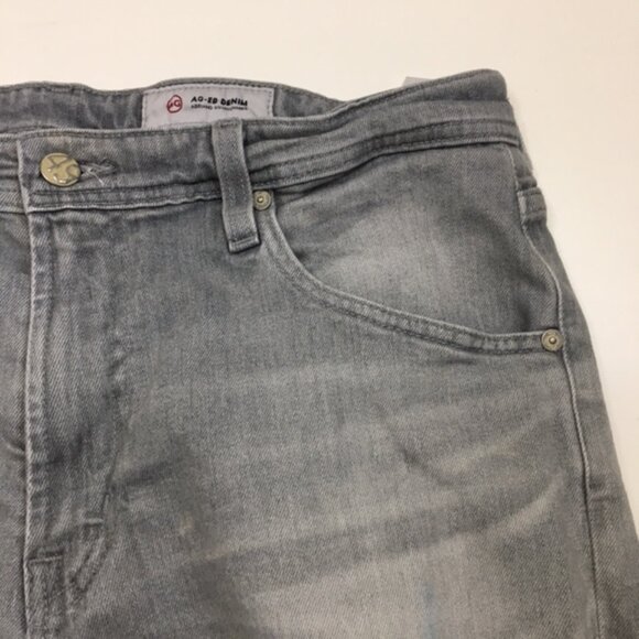 AG ADRIANO GOLDSCHMIED Gray The Tellis Modern Slim Italian Denim Jeans - Picture 8 of 15